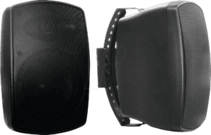 OMNI 11036918 - 2-Wege-Lautsprecherpaar mit Halterung