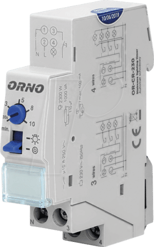 ORNO OR-CR-230 - Treppenlichtzeitschalter-230 V