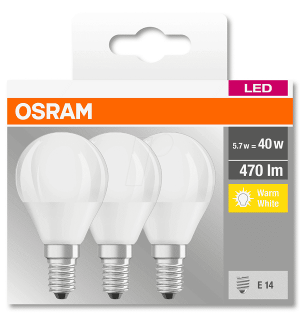 OSR 405807509050 - LED-Lampe BASE E14