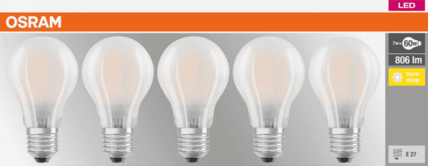 OSR 405807509062 - LED-Lampe BASE E27