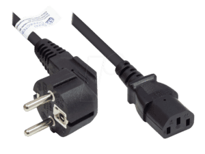 GC P0130-S007 - Netzkabel Typ E+F CEE 7/7 auf C13