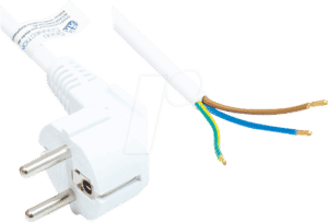 GC P0185-W020 - Netzkabel Typ E+F CEE 7/7 auf offene Enden