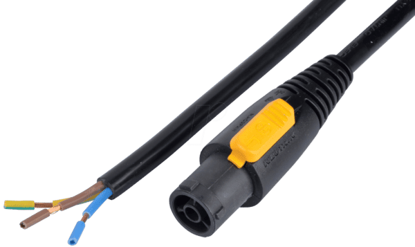 PCON NK H073 - 3 m - Netzkabel powerCON TRUE 1