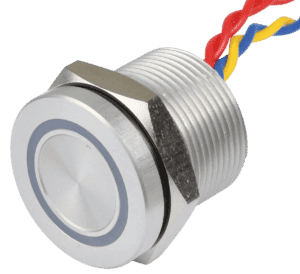 PIEZO19 LED5GE - Piezotaster