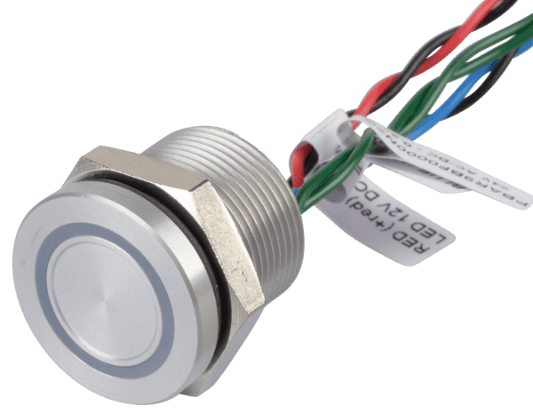 PIEZO19 NC LED - Piezotaster