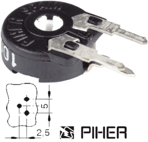 PT 10-S 100 - Einstellpotentiometer