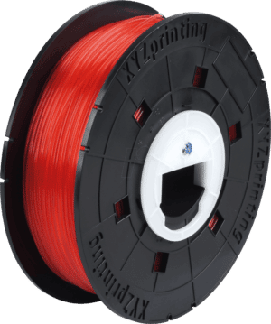 PLA XYZ K-RT JR - PLA Filament - klar/rot - 600 g - da Vinci Junior