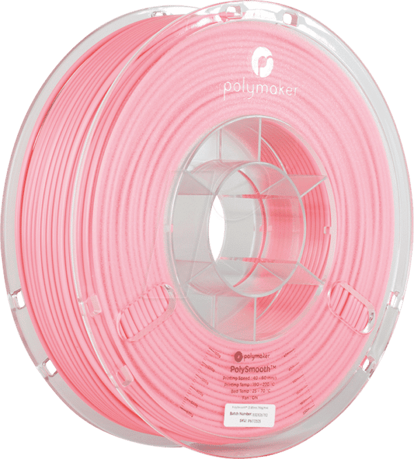 POLYMAKER 70505 - Filament - PolySmooth - pink - 750 g