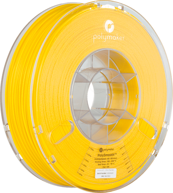 POLYMAKER 70510 - Filament - PolySmooth - gelb - 750 g