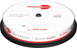 PRIM 2761111 - CD-R 80Min/AUDIO