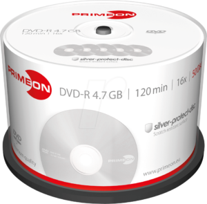 PRIM 2761204 - DVD-R 4.7GB/120Min