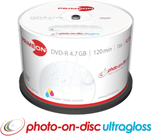 PRIM 2761207 - DVD-R 4.7GB/120Min
