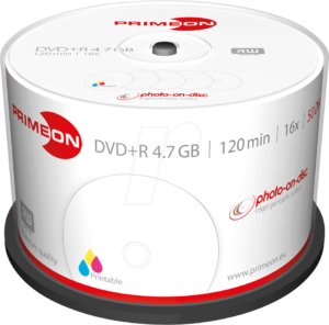 PRIM 2761226 - DVD+R 4.7GB/120Min