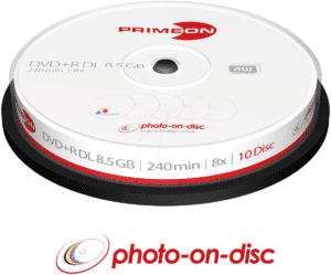 PRIM 2761254 - DVD+R DL 8.5GB/240min