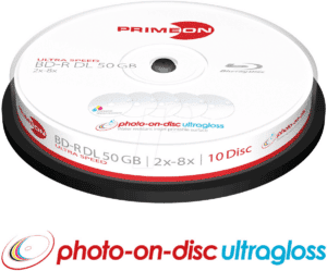 PRIM 2761317 - BD-R DL 50GB 8x