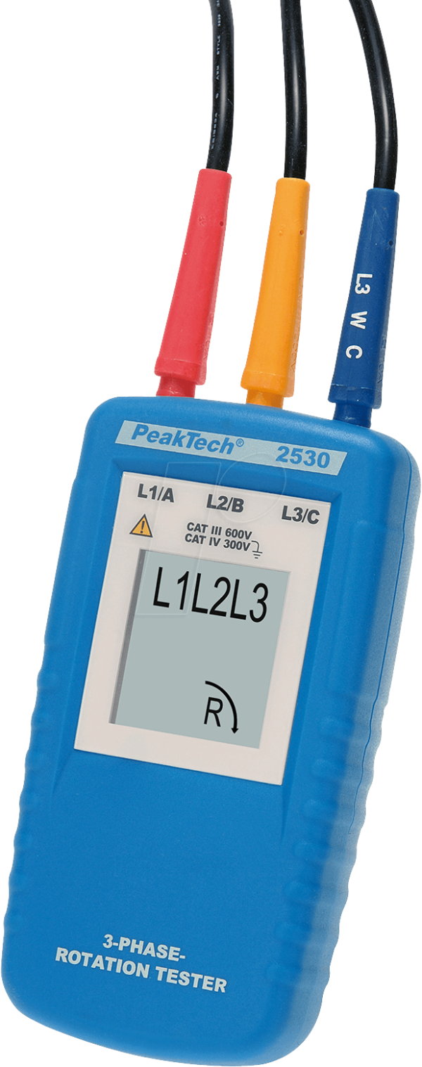 PEAKTECH 2530 - Motor-Drehrichtungsanzeiger