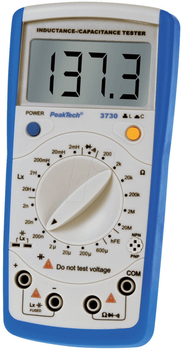 PEAKTECH 3730 - Induktivitäts-/Kapazitätsmessgerät