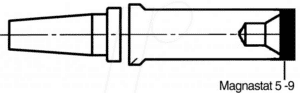 WELLER PT9 LT - Lötspitzen-Adapter PT9-LT