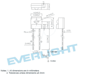 PT928-6C-F EVL - Sidelooker Phototransistor