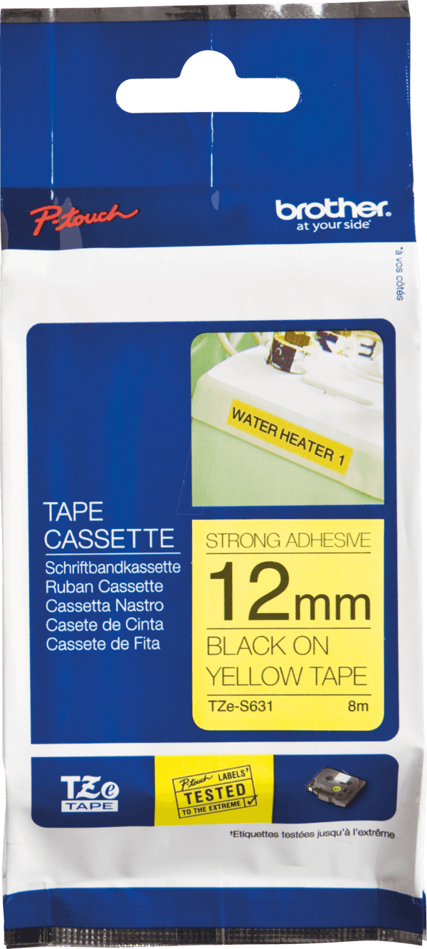 P-TOUCH TZES631 - Schriftband