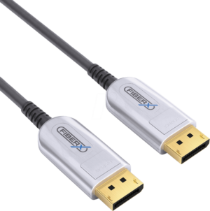 PURE FX-I250-015 - FiberX Serie - DisplayPort 4K Glasfaser Extender Kabel - 15m