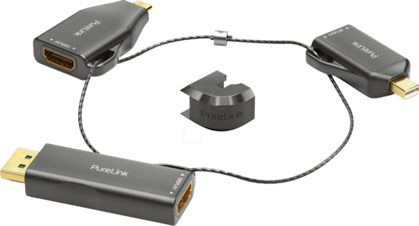 PURE IQ-AR100 - 2K HDMI Adapterring mit drei Adaptern