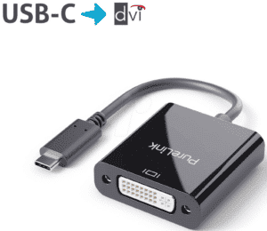 PURE IS191 - USB-C auf DVI Adapter - 1080p - iSerie 0