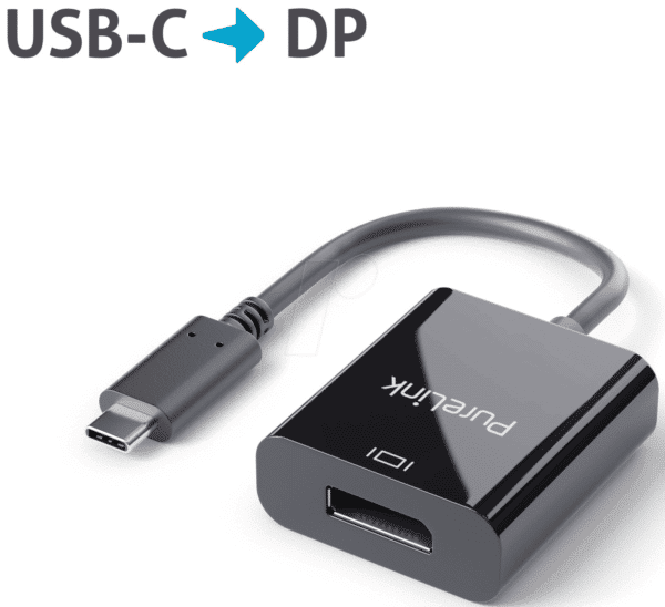 PURE IS201 - USB-C auf DisplayPort Adapter - 4K60 - iSerie 0