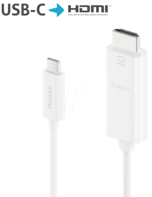 PURE IS2200-015 - Adapterkabel USB Type-C  > HDMI