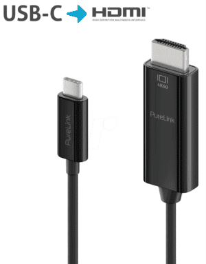 PURE IS2201-030 - Adapterkabel USB Type-C  > HDMI