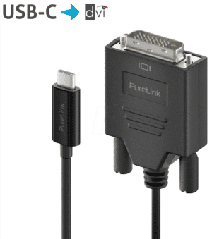 PURE IS2211-015 - Adapterkabel USB Type-C  > DVI