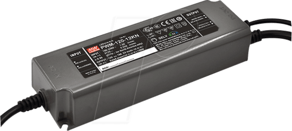 MW PWM-120-12KN - Netzteil mit KNX 120 W