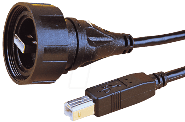 PX0840/A/3M00 - Verbinder USB-A Stecker > USB-B Stecker