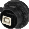 PX0842/A - Frontplatten-Verbinder USB-A Stecker