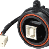 PX0843/B - Frontplatten-Verbinder USB-B Stecker ></noscript> Crimp