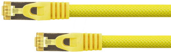 PYT 8070PY-075Y - Patchkabel - Rohkabel Cat.7 gelb 7