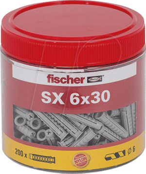 FD 531030 - Dübel SX 6x30 Dose