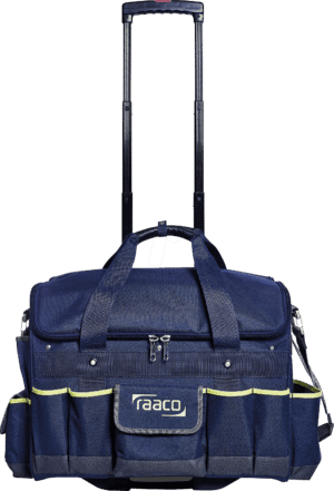 RAACO 760232 - Werkzeugtasche mit Rädern und Trolley