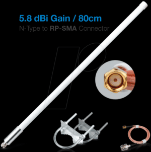 RAK W113 - Fiberglas Antenne 5