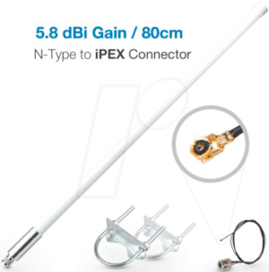RAK W118 - Fiberglas Antenne 5