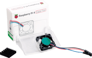 RASP PI FAN-COOL - Gehäusezubehör - Kühlung f. orig. RPi 4 Gehäuse