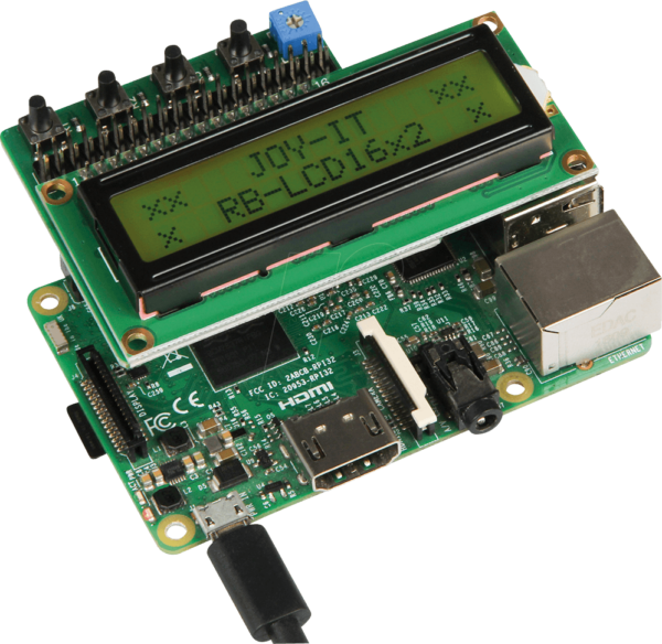 RPI LCD16X2 4BBL - Raspberry Pi - Display LCD