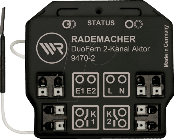 RDUO 35140262 - Universal-Aktor 2 Kanal (max. je 1.500 W) DuoFern