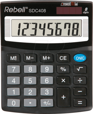 REBELL SDC408 - Taschenrechner