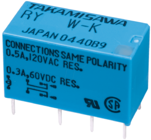 RY 05W K - Signal-Relais RY