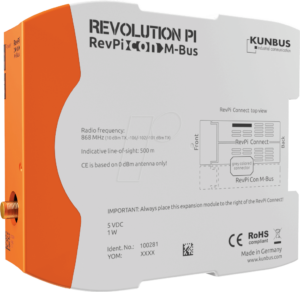 REVPI CON MBUS - RevPi Con M-Bus - M-Bus-Erweiterung