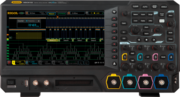 RIGOL MSO5102 - Mixed-Signal-Oszilloskop MSO5102