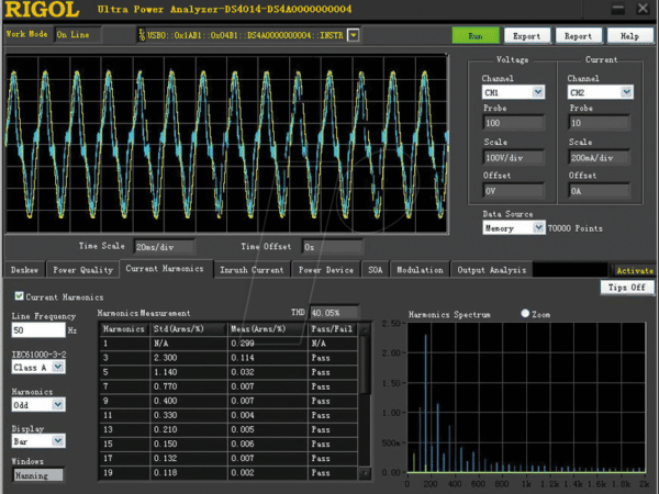 RIGOL UPA-DS - PC Software ULTRA POWER für RIGOL-Oszilloskope