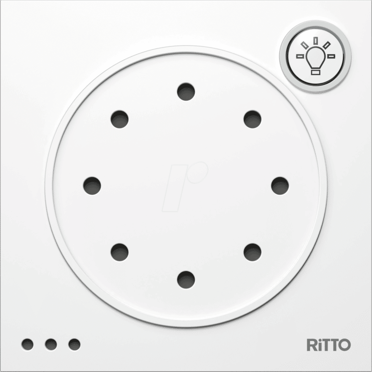 RITTO 1876070 Modul für PORTIER Türsprechanlage, Türsprechmodul mit Lichttaste hier online