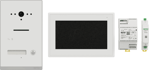 RITTO RGE2094170 - Video-Türsprechanlage für Einfamilienhaus
